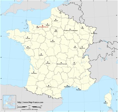Road Map La Chapelle Bayvel Maps Of La Chapelle Bayvel 27260