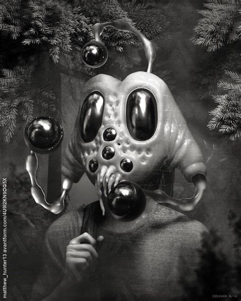 Avantform Dobby Surreal Portrait Of Alien Creepy Art Art