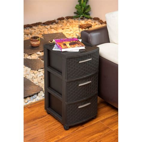 Rolling craft storage cart with removable canvas drawer included. Rebrilliant Sharon 3 Drawer Rolling Storage Chest ...