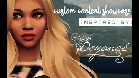 Sims 4 Custom Content Creator Showcase Beyonce Inspirations Youtube