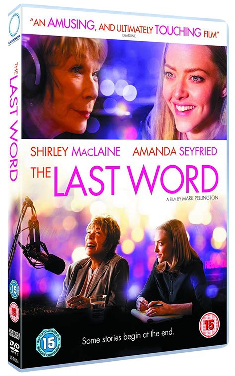 The Last Word Dvd Free Shipping Over £20 Hmv Store