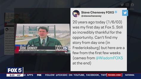 Good Day Dc Crew Celebrates Steve Cheneveys 20 Years At Fox 5