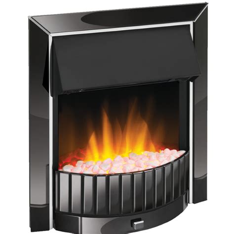 Dimplex Dls20bn Delius Optiflame Effect Electric Inset Fire In Black