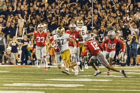 5 Notre Dame Drops Season Opener At 2 Ohio State Notre Dame