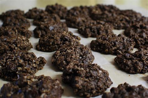 To make basic no bake cookies, add sugar, butter, milk, cocoa powder, and salt into a cooking pot. No-Bake Dairy-Free Vegan Chocolate Oatmeal Cookies Recipe