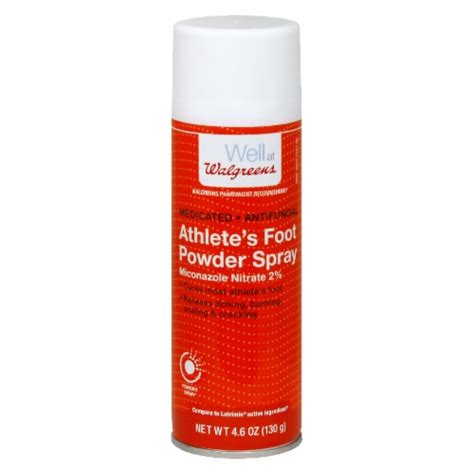 Walgreens Antifungal Athlets Foot Powder Spray 46 Oz Bakers