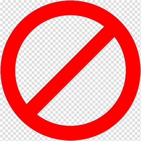 No Symbol Sign Sign Stop Transparent Background Png Clipart Hiclipart