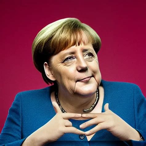 Angela Merkel Realistic Arthubai