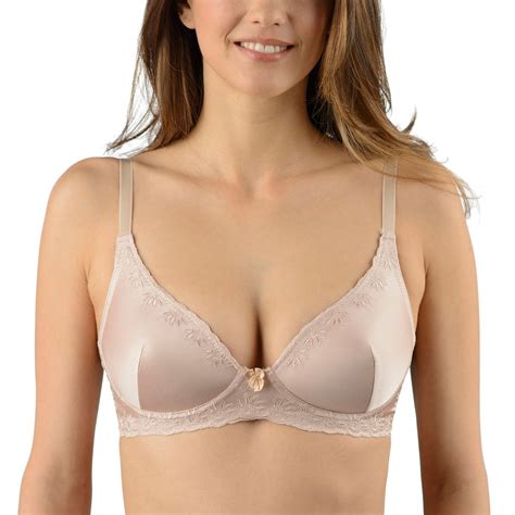 naturana women s padded wireless embroidery bra walmart canada