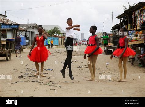 Ballet Student Anthony Mmesoma Madu Center Dances In The Street As