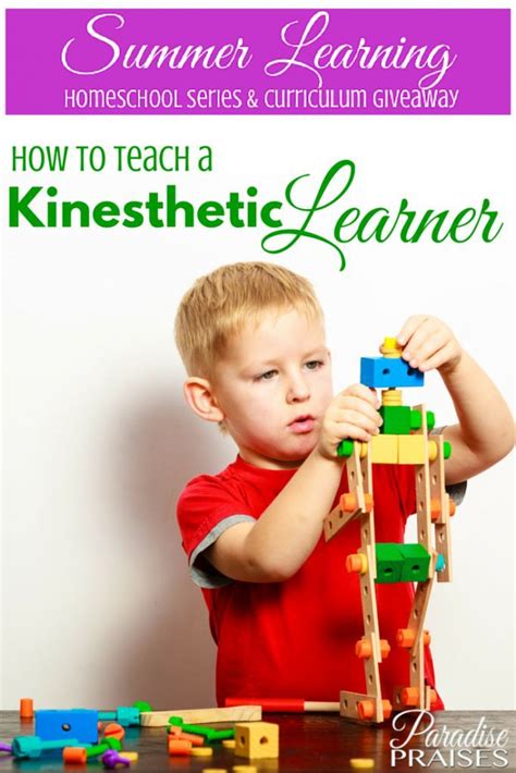 How To Teach A Kinesthetic Learner Paradise Praises Teaching Preschool Preschool At Home
