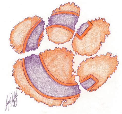 Full details on clemson athletic programs can be found at clemsontigers.com. Clemson Tigers | Drawings, Art, Painting