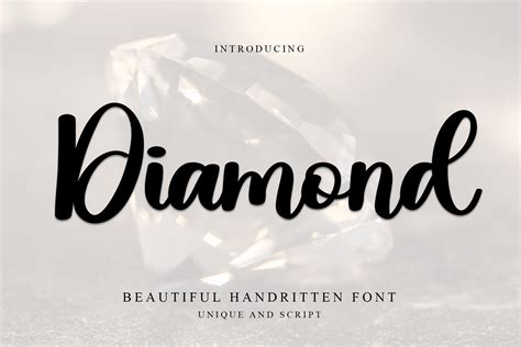 Diamond Font By Ade Studio · Creative Fabrica