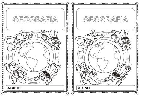 Capa De Trabalho De Historia E Geografia