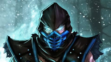 1920x1080 Sub Zero Mortal Kombat Artwork 4k Laptop Full Hd 1080p Hd 4k