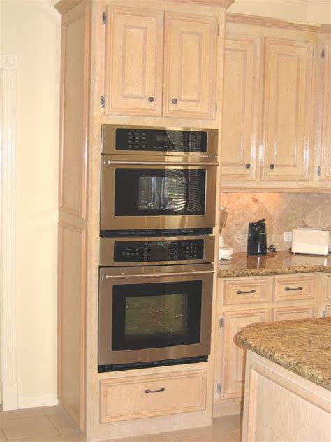 Water damaged oak is seen in the upper left. Pickled Finish Kitchen Cabinets - Kitchen: Simple Pickled Oak Cabinets For Traditional ...