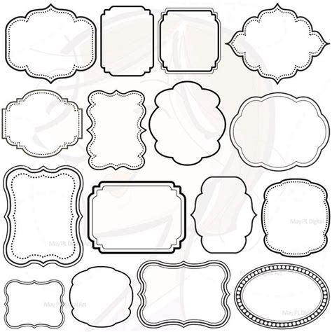 Free Scrapbooking Borders And Frames Frame Clipart Clip Art Digital