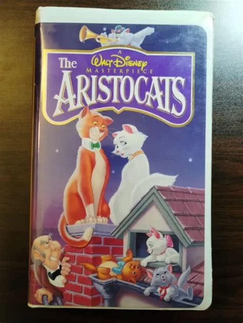 The Aristocats Vhs Disney Masterpiece Collection £3848 Picclick Uk