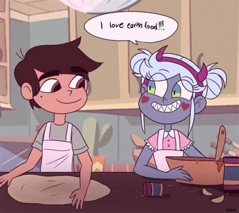 Monstar Loves Earth Food Star Vs The Forces Of Evil