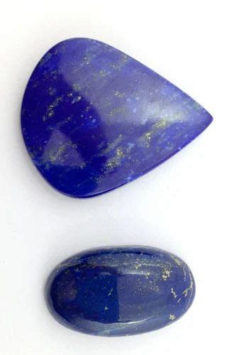 Blue Natural Lapis Lazuli Loose Smooth Cabochon Packaging Type Packet