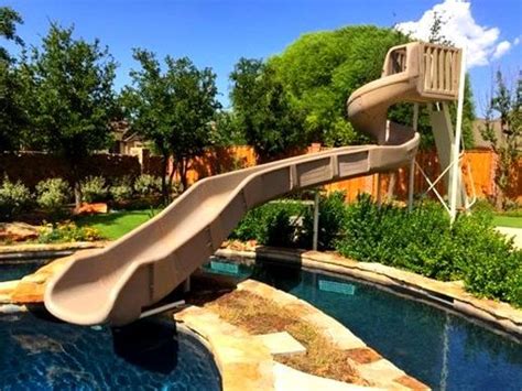 Signature Pool Slides Summit Usa Commercial Luxury Custom Pool