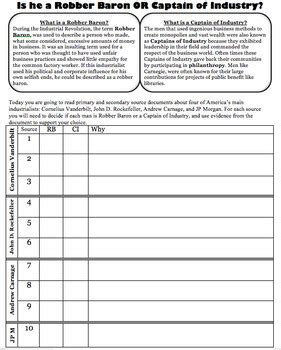 List the objects or people you see in the cartoon. Dbq Document Analysis Chart Were Andrew Carnegie Answers ...