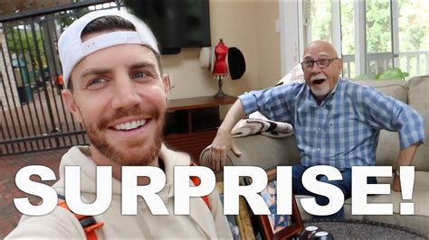 surprising my dad for father s day youtube