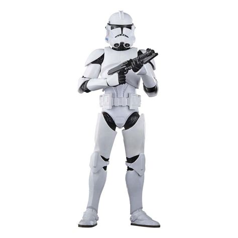 Figura Phase Ii Clone Trooper Star Wars The Clone Wars Black Series