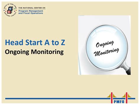 Ppt Head Start A To Z Ongoing Monitoring Powerpoint Presentation