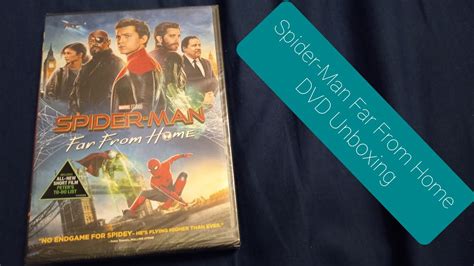 Spider Man Far From Home Dvd Unboxing Youtube