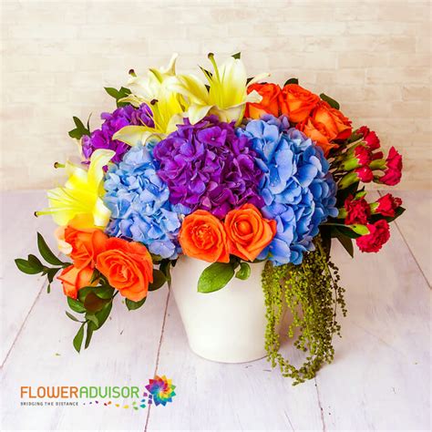 How to send same day flowers online? Make someone's day become colorful with this dazzling ...