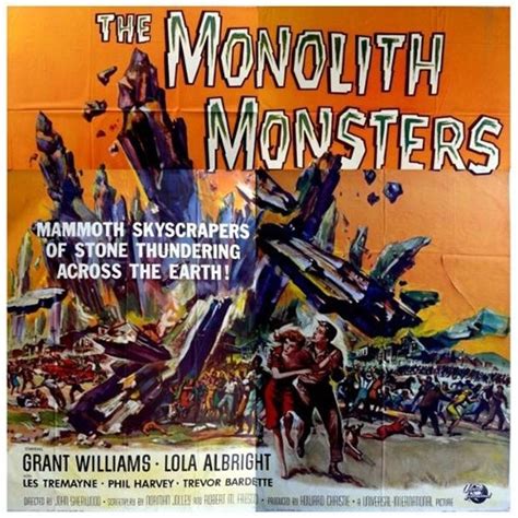 The Monolith Monsters Classic Sci Fi Movies Classic Horror Movies