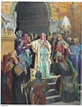 QUEEN VASHTI (Gustave Dore/Book of Esther/user: Aethon) | Biblical art ...