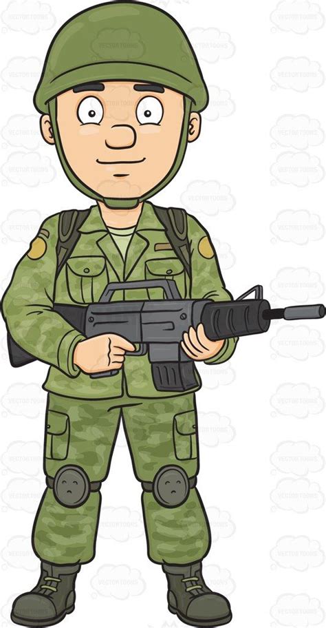 Army Clipart Cartoon Na Gear