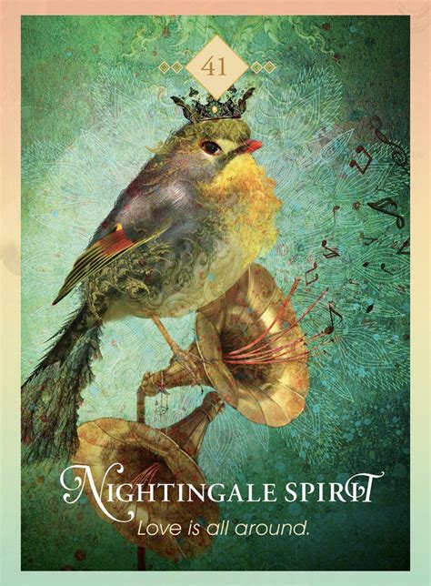 Nightingale Spirit Animal Oracle In 2020 Spirit Animal Animal