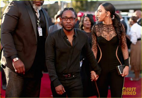 kendrick lamar and fiancee whitney alford attend grammys 2016 photo 3579812 grammys pictures
