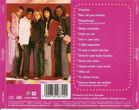 Grupo Rouge 2002 Album Rouge
