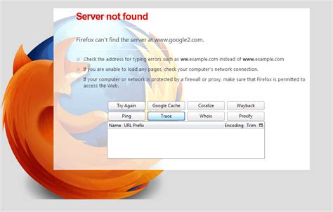 Troubleshoot And Access Unavailable Websites With Errorzilla Ghacks Tech News