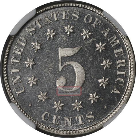 1883 Shield Nickel 5c Proof Pf 64 Cameo Ngc