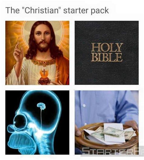 Christian Starter Packs Know Your Meme