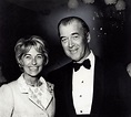 James Stewart and Gloria Hatrick McLean at a party Photo Print ...