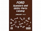 BOOK, FORD STANDARD PARTS CATALOG, 1969 - #L-SP69 - National Parts Depot