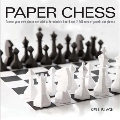 Paper Crafts Grand Sales Paper Chess Create Your Own Chess Set With A