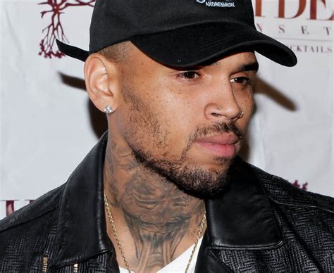 Chris Brown Neck Tattoo The Ultimate Celebrity Tattoos Galleries