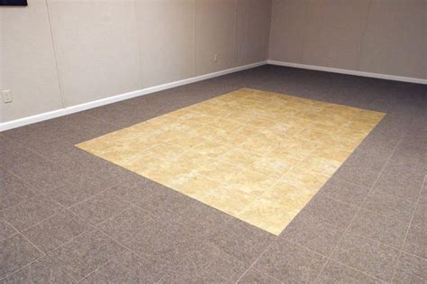 Basement Floor Tiles In Milwaukee Janesville Rockford Madison