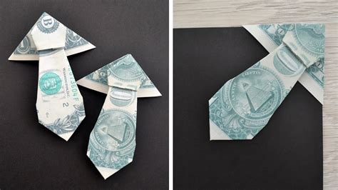 My Money Bookmark Tie Dollar Origami Tutorial Diy By Nprokuda