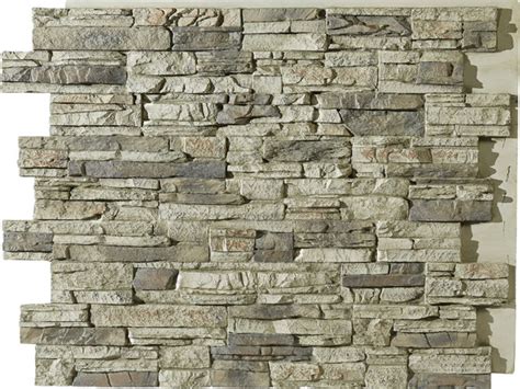 Norwich Colorado Stacked Stone Tall Faux Wall Panel Barron Designs
