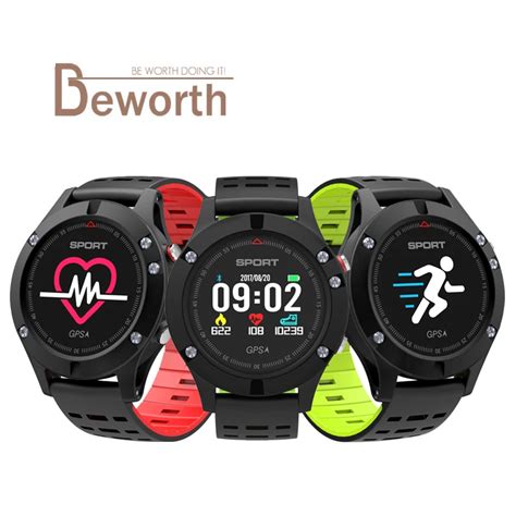 F5 Gps Smart Watch Ip67 Waterproof Heart Rate Monitor Multi Sport Mode