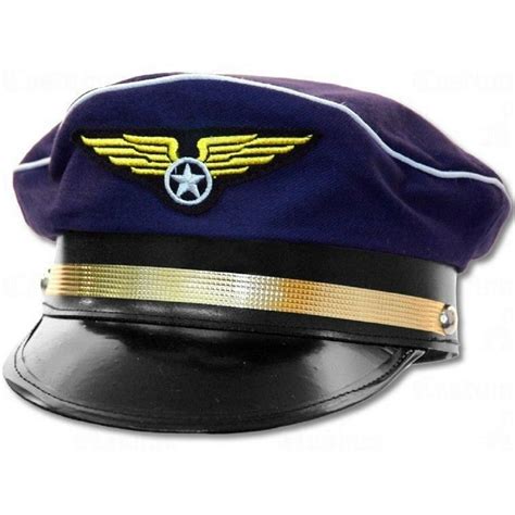 Jacobson Hat Company Adult Navy Blue Pilot Hat Air Line Airline