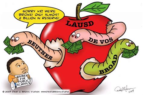 Editorial Cartoon Lausd Teacher Strike Los Angeles Sentinel